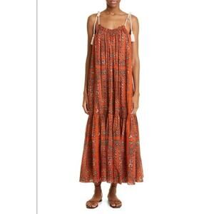 Ulla Johnson Cari Floral Midi Dress